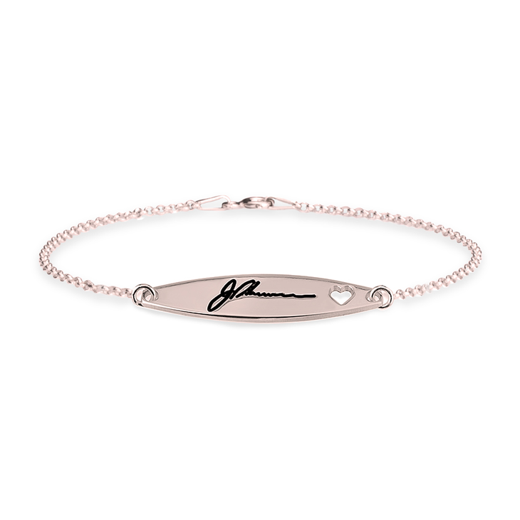 Signature Bracelet with Heart