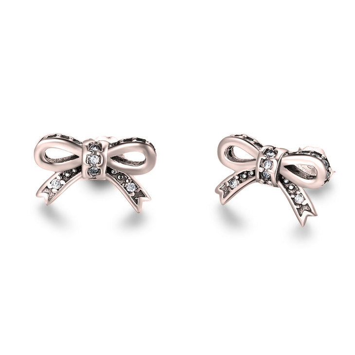 Tiny Bow Earrings