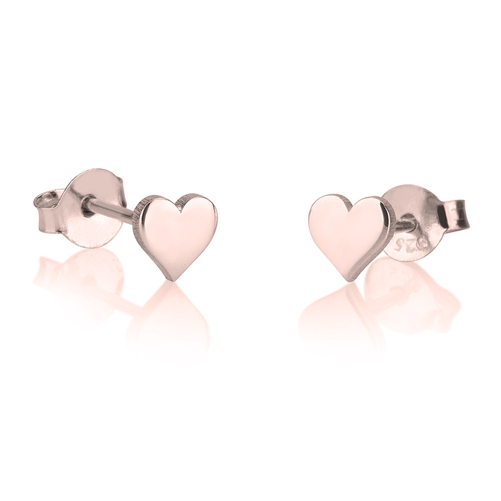 Heart Stud Earrings