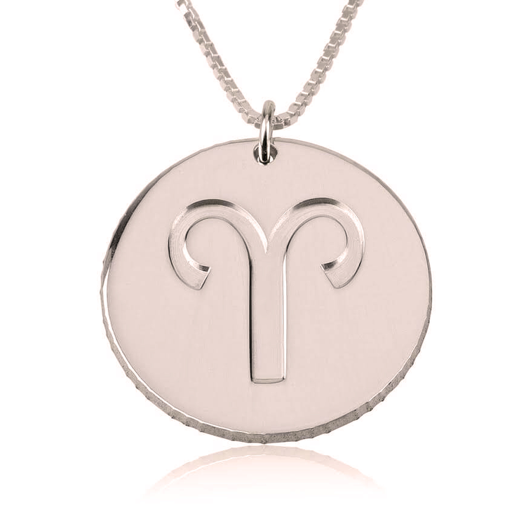 Disc Zodiac Necklace