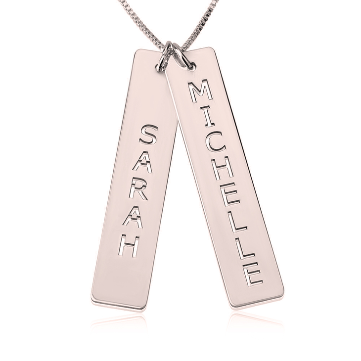 Vertical Bar Necklace