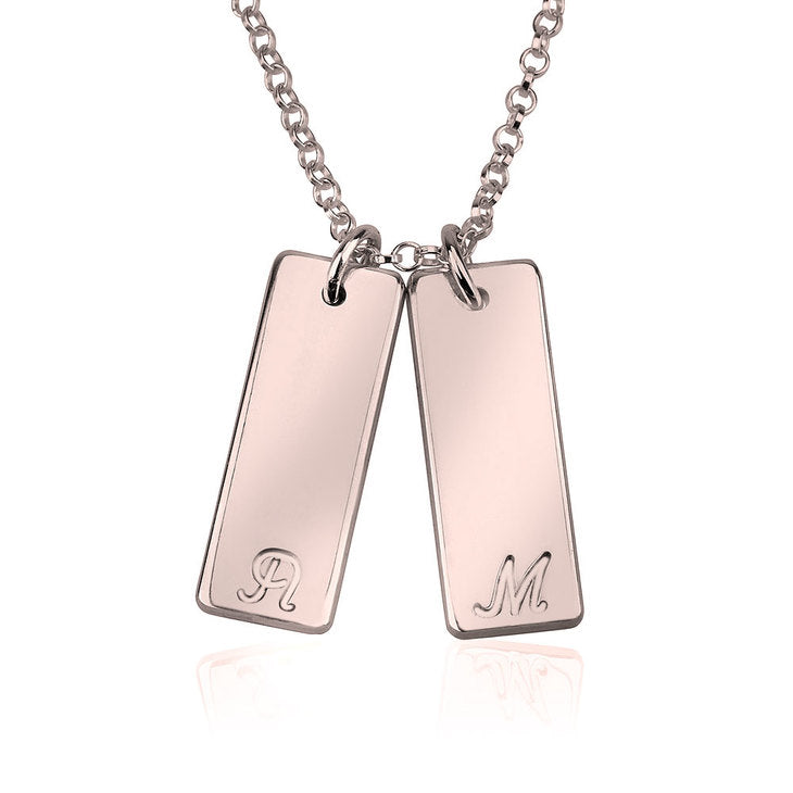 Couple Bar Necklace