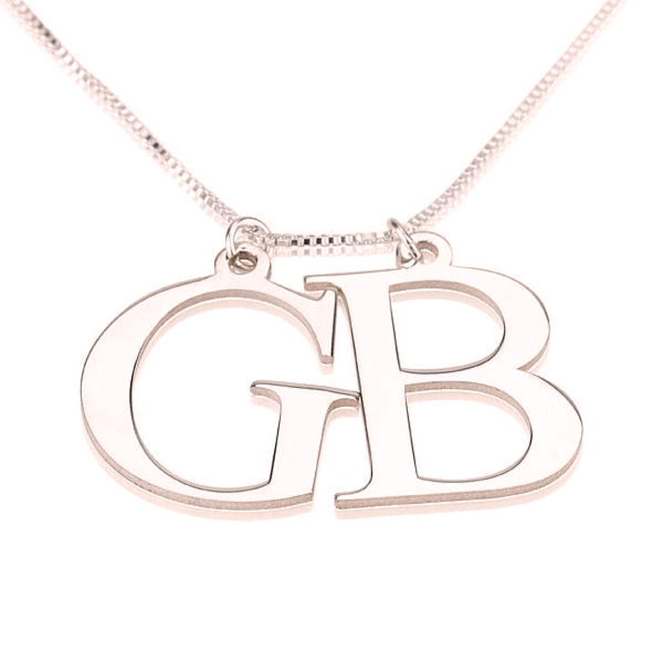 Two Initial Necklace
