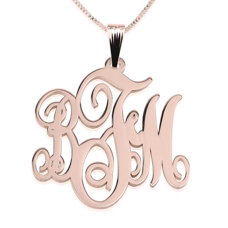 Classic Monogram Necklace