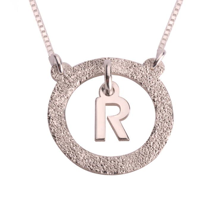 Floating Initial Necklace