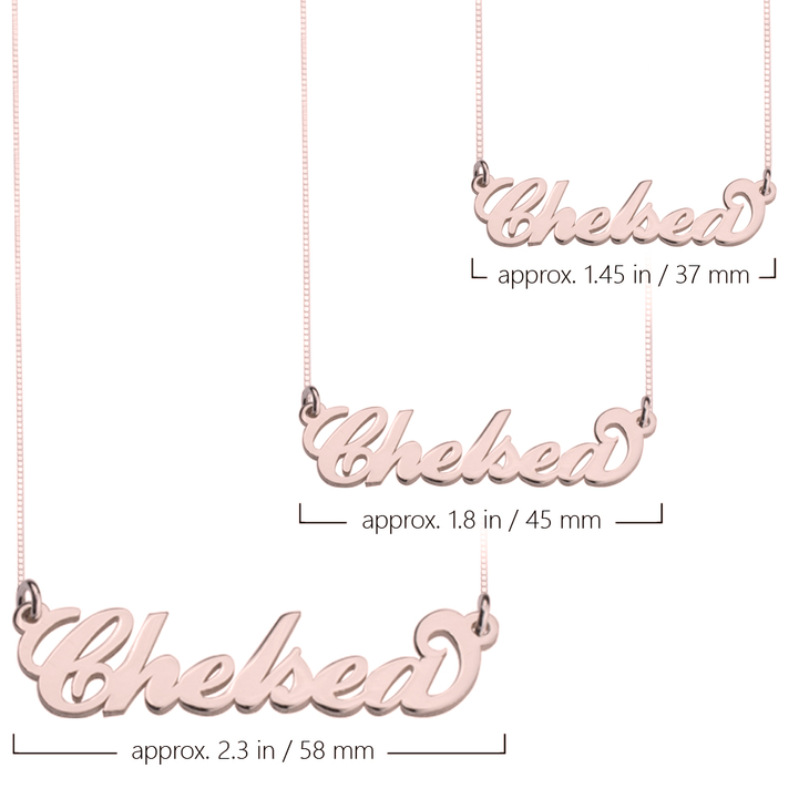 Carrie Name Necklace