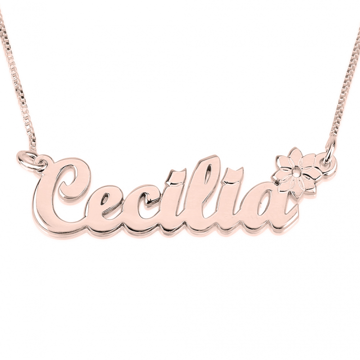 Classic Name Necklace with Symbol