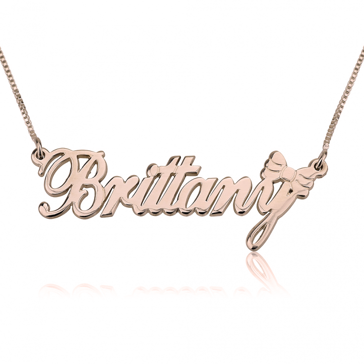 Classic Name Necklace with Symbol