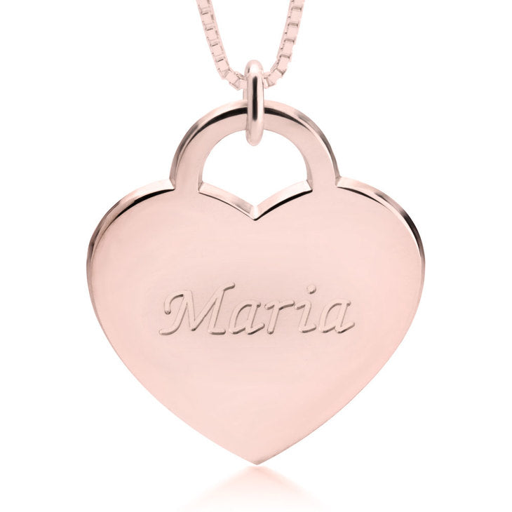 Heart Pendant with Name