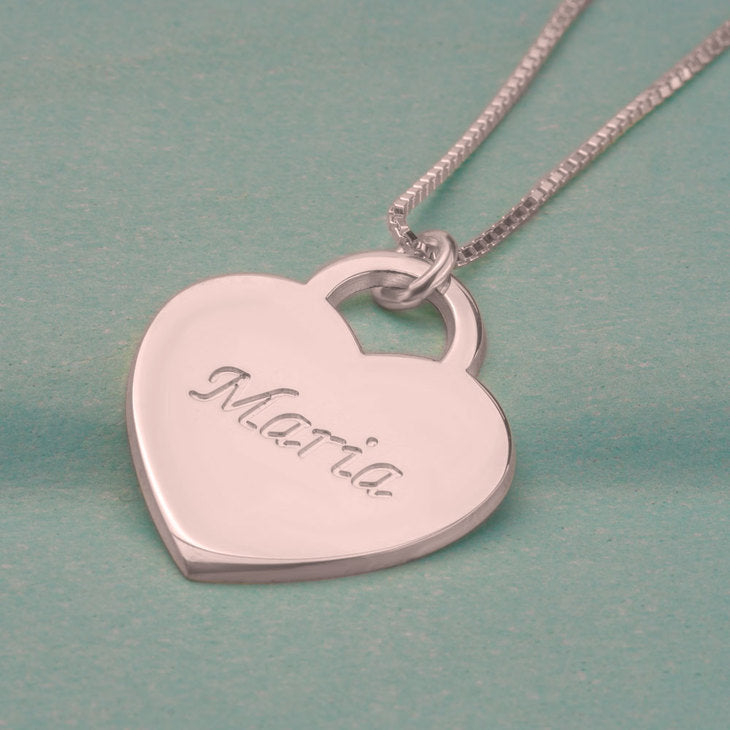 Heart Pendant with Name