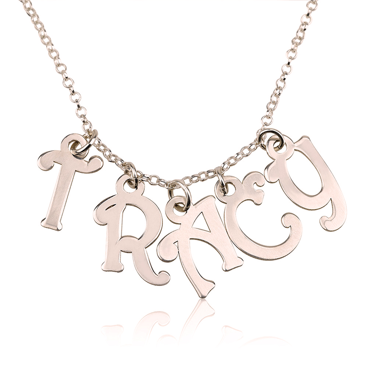 Name Charm Necklace