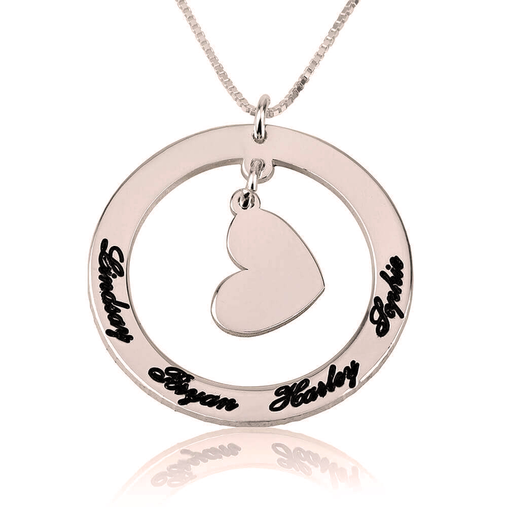 Necklace with Kids Names