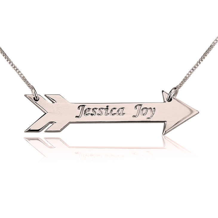 Feather Arrow Necklace