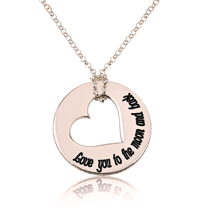 Love You To The Moon And Back Necklace