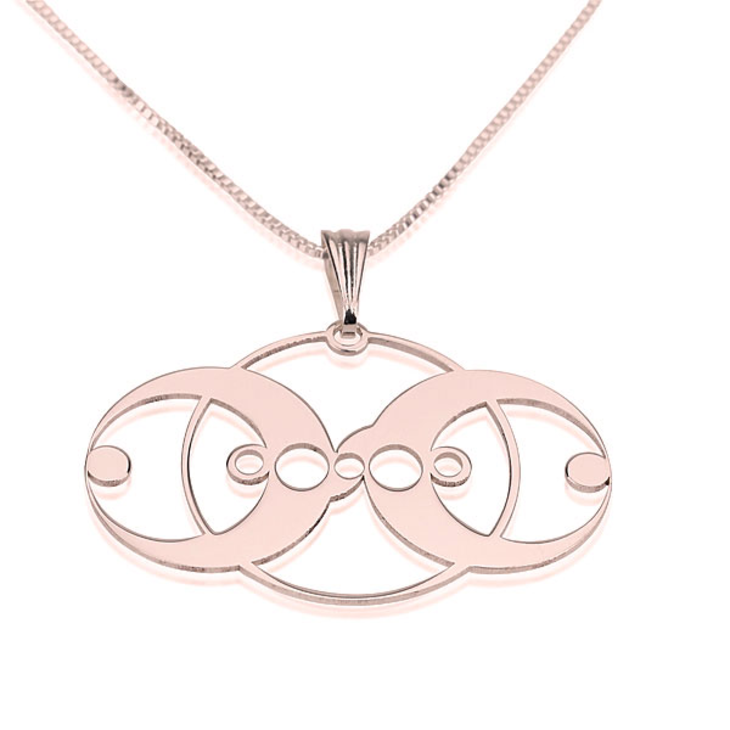 Crop Circle Necklace
