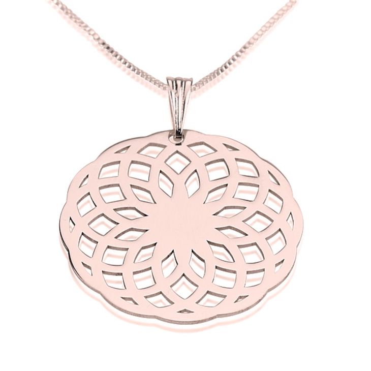Crop Circle Necklace