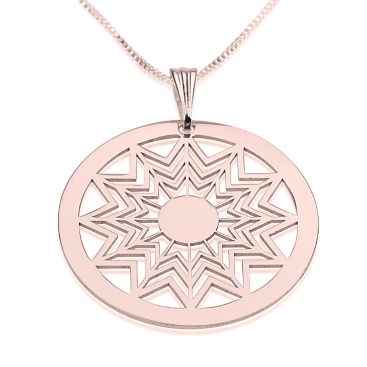 Crop Circle Necklace