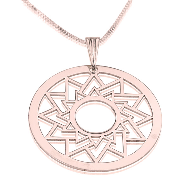 Crop Circle Necklace