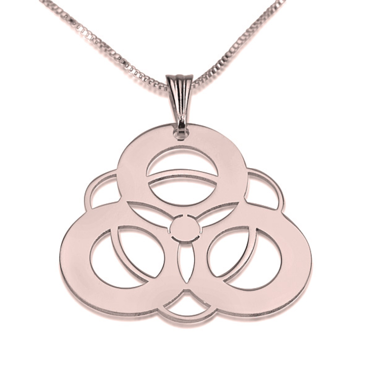 Crop Circle Necklace