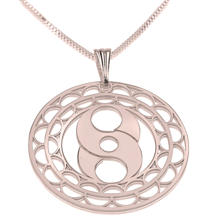 Crop Circle Necklace