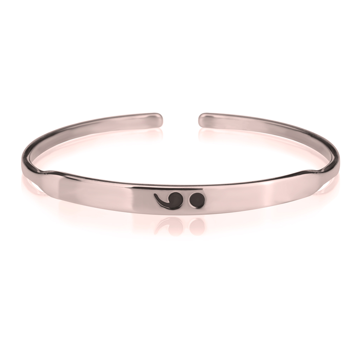 Semicolon Bangle