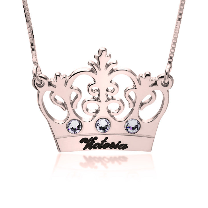 Princess Crown Necklace