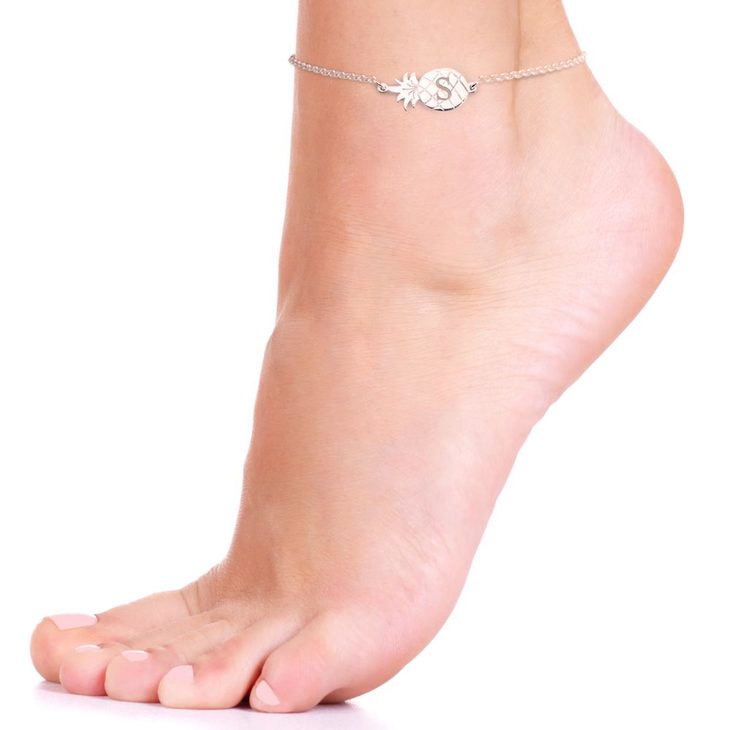 Charm Anklet with Pineapple