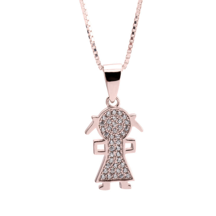 Necklace With Kid Charms