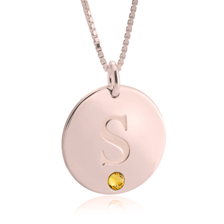 Initial Pendant Necklace