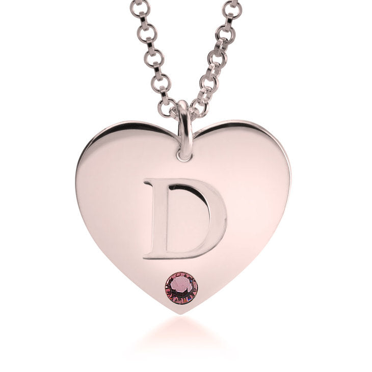 Initial Pendant Necklace