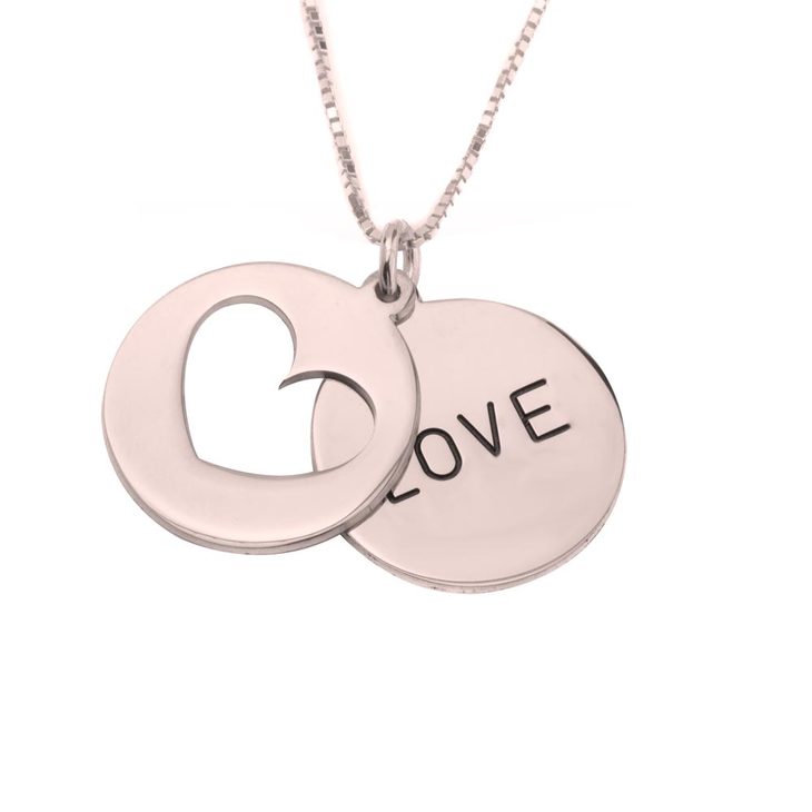 Double Disc Necklace