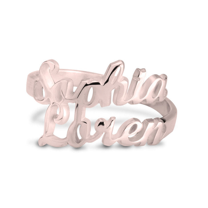 Personalized Name Rings