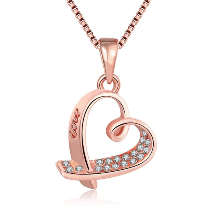 Love Heart Pendant Necklace