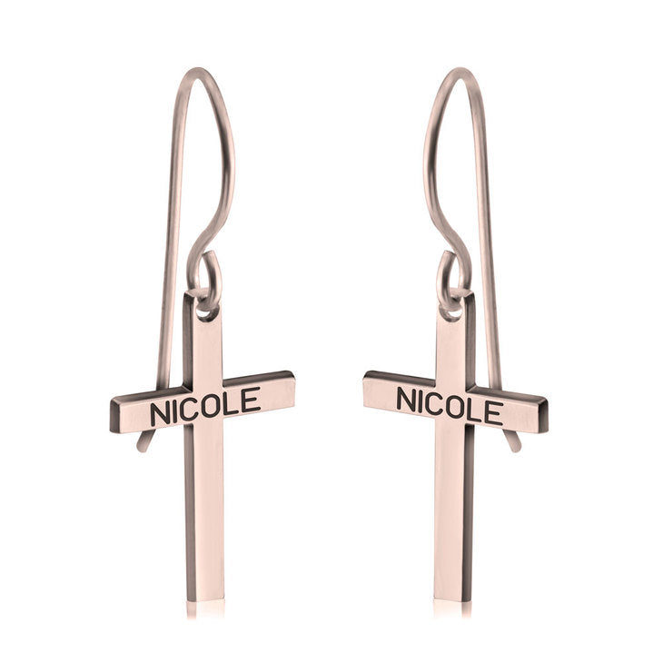 Cross Earrings