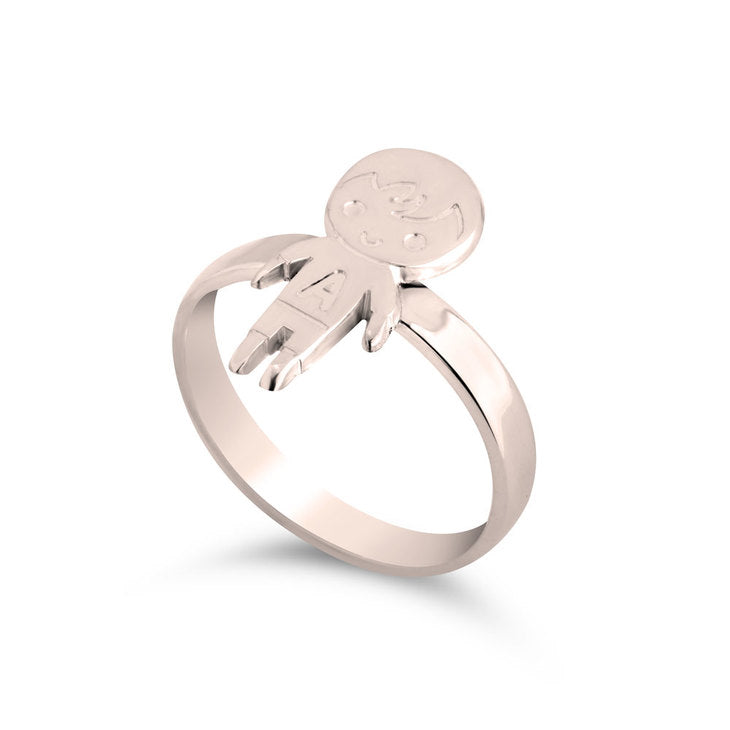 Child Ring with Initial