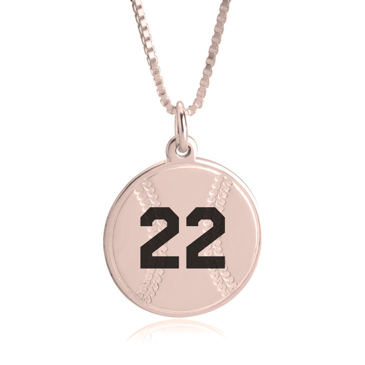Baseball Necklace
